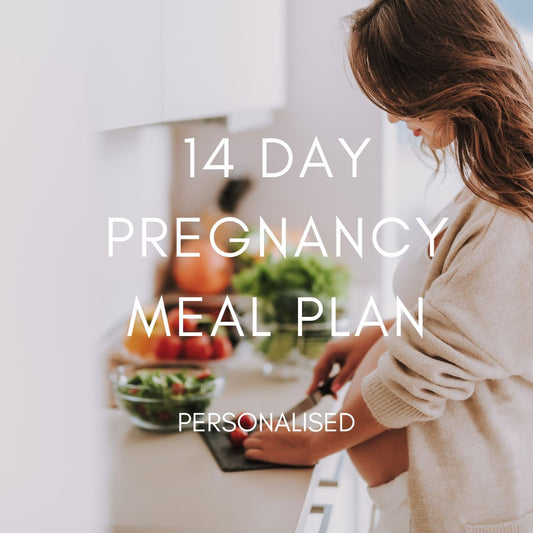 14 Day Meal Plan Pregnancy- Personalised