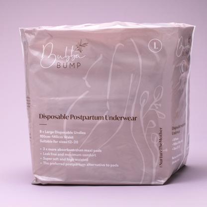 Bubba Bump Disposable Postpartum Underwear