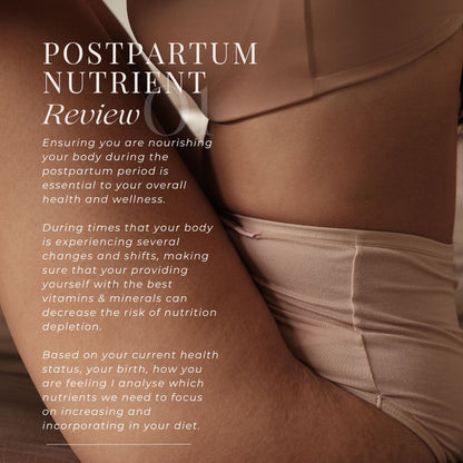 Postpartum- Zoom Consultation